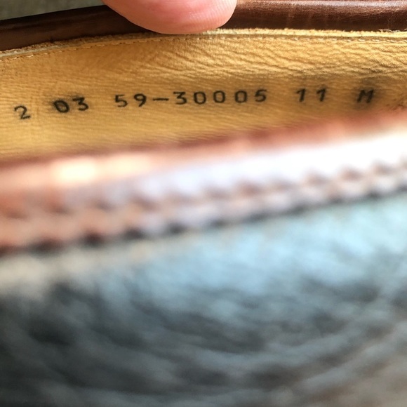 Johnston & Murphy Brown Gun Metal Gray Loafer 11M main image 6